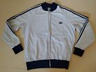 Adidas Vintage 80s ATP Tracksuit Top Jacket Pale Blue Navy XS SMALL W. Germany