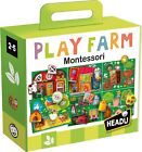 Puzzle Fattoria Per Bambini Gioco Educativo con Animali Montessorri Play Farm