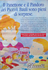 Pubblicità Advertising Werbung Italian Clipping 1989 BAULI PANETTONE E PANDORO