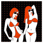 Pannello Radiante Elettrico Quadro Termico 60x60cm 450W Vannini Red Bikini