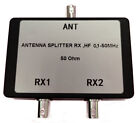 Antenna Splitter RX HF TV Satellite Coax Cable Signal Splitter 0.1-50MHz DIY Kit