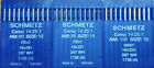CARTINA 10 AGHI SCHMETZ DBx1 16x231 287WH 1738 (A) - aghi macchina industriale