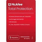 McAfee Total Protection  1 PC 1 ANNO