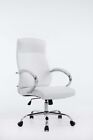 Poltrona sedia ufficio regolabile 210kg HLO-CP1 Lausanne ecopelle bianco