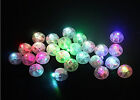PRECORN 50 Stück LED Ballons Party Lichter Blinkende Mini Ballonlichter Feier