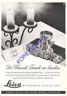XL Reklame LEICA 1949 IIIc - Der Wunsch Freude zu bereiten - die Kamera unserer