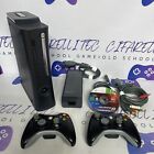 Xbox 360 Elite Core Edition 120gb Console Pari Al Nuovo + Due Controller E Gioco