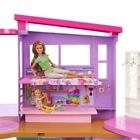 Barbie Casa di Malibu (106 cm) playset casa delle bambole con 2 piani, 6 stanze,