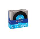 30 PZ CD-R VERBATIM VINYL in slim case 52x vinile 10 pezzi 43426 cdr cd -r