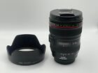 CANON E F 24-105mm 1:4L IS USM LENS - VERY GOOD - CANON EF 24-105 mm f/4.0L LENS
