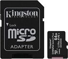 Kingston Canvas Select Plus SDCS2/64GB Scheda microSD Classe 10 con AdattatoreSD
