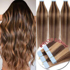 Hair Extensions Adesive Tape in 100% Capelli Veri umani Remy Hair Naturali 100gr