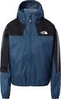 The North Face Waterproof Jacket Womens Blue Black Windbreaker Size S M