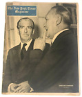 Vintage New York Times Magazine Anthony Eden Konrad Adenauer October 24th 1954