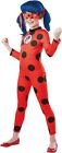 Rubies Costume per Carnevale Miraculous Ladybug Vestito Bambina | tg,L 7-8 anni