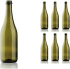 Bottiglie in vetro VUOTA per vino prosecco EMILIANA 750ml 20 pz con tappo corona