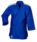 adidas Judo-Jacke Training blau/weiße Streifen - J500B - Judoanzug - Judo Gi