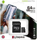 Kingston Canvas Select Plus SDCS2/64GB Scheda microSD Classe 10 Adattatore SD