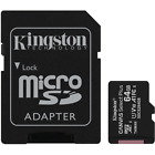 Kingston Canvas Select Plus microSD microSDXC 64GB (Adapter) - Memory Card