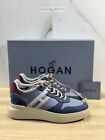 Hogan H580 uomo sneaker Pelle Blu   memory foam Luxury Hogan Men Shoes 39