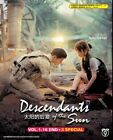 Korean Series: DESCENDANTS OF THE SUN Series + 3 Special DVD in English Sub