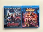 Avengers Infinity War + Age Of Ultron Blu-ray Marvel Studios MCU