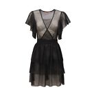 0632AT abito tulle donna TWINSET woman paillettes dress