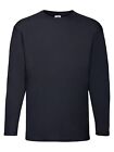 T-Shirt Uomo Maniche Lunghe Fruit of the Loom Valueweight Long Sleeve T