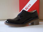 Kickers scarpe donna Oxyby francesine Pelle verniciata nero,tacco 5,5cm n38 €120