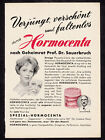 3w3141/ Alte Reklame von 1960 - HORMOCENTA - Verjüngt, verschönt und faltenlos