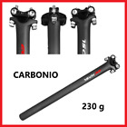 Reggisella in Carbonio per Bici da Corsa MTB Reggi Sella Tubo 350 400 mm Leggero