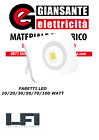 FARETTO FARO LED ESTERNO 10W 20W 30W 50W 70W 100W NE/BI LFI ITALIA