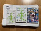 WII BALANCE BOARD + WII FIT PLUS + RAYMAN RAVING RABBIDS TV PARTY + COVER