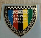 LEGNANO STEMMA olimpiade Record Specialissima stickers/adesivo