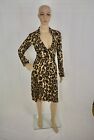 Diane von Furstenberg Wrap Dress Leopard Print