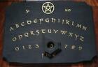 Tavola Ouija board artigianale per sedute spiritiche spiritismo nera in legno