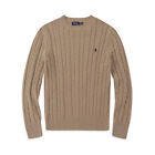 Maglione Ralph Lauren manica lunga maglia Cotone Sweater Girocollo uomo