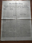 NEW YORK TIMES 23 AGOSTO 1927 MORTE DI SACCO E VANZETTI ESECUZIONE
