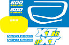 YAMAHA XT600 XT 600 2kf adesivi stickers decal MOTO BLU