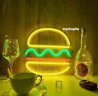 insegna luminosa Neon Hamburger per BAR PUB Caffè DISCOTECA Hotel