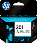HP 301 TRICOLOR CH562EE Cartuccia Originale per Stampanti a getto d inchiostro