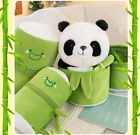 Peluche a forma di Panda e custodia Bamboo (Kawaii Bamboo Panda) Unisex da 25cm