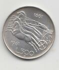 a) 500 lire argento 1961 commemorative