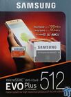 SAMSUNG EVO PLUS 512 GB MICROSDXC UHS-I U3 100 MB/S FULL HD & 4K UHD MEMORY CARD