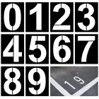 20cm Numeri Stencil Grandi, Numeri 0-9 Riutilizzabili Stencil con Numeri (L3b)