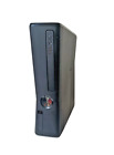 Xbox 360 Slim Nera 4GB in ottime condizioni senza cavi Testato e Funzionante