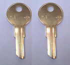 (2) Husky Tool Box Replacement Keys Pre-Cut To Your Key Code CH501-CH550