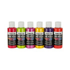 Createx Airbrush Colors Pearlized Sampler Set 6 x 2oz (60ml) paints CTX-5811-00