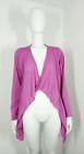 M&S Woman - Size 14 Purple Violet Open Front Cardigan Long Sleeve SUMMER