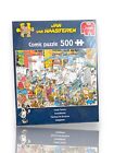 Comic Puzzle Süßigkeitenfabrik 500 Teile Jumbo Jan van Haasteren Neuware #F5